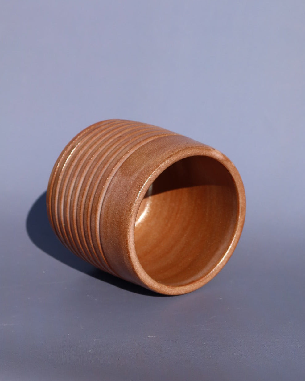 Carved Tumbler in 'Mist'